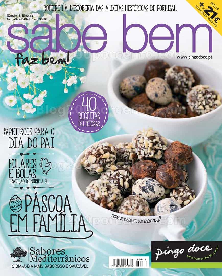 PINGO DOCE Sabe Bem Especial Páscoa (março e abril) e os seus vales de desconto!